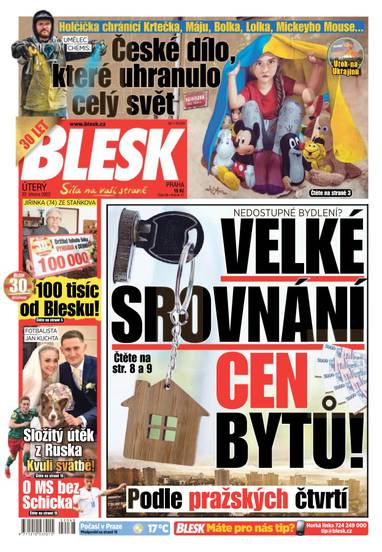 BLESK - 22.3.2022 - CZECH NEWS CENTER a. s.