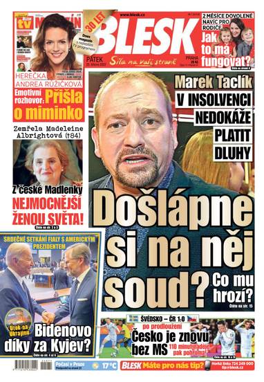 BLESK - 25.3.2022 - CZECH NEWS CENTER a. s.