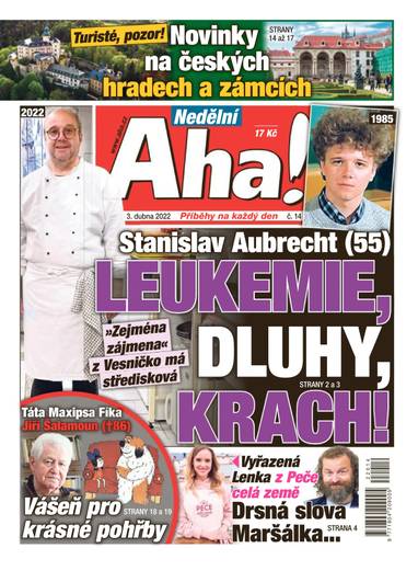 Nedělní Aha! - 14/2022 - CZECH NEWS CENTER a. s.