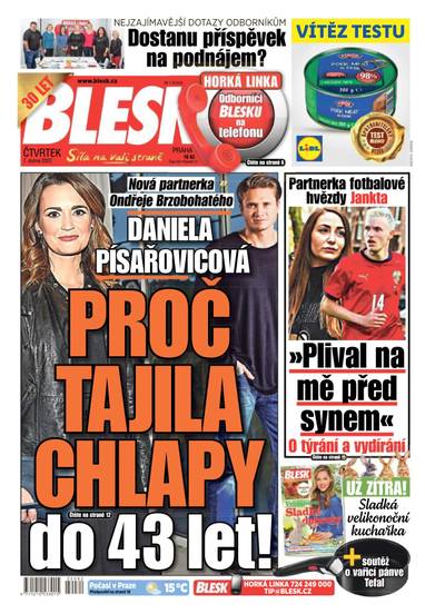 BLESK - 7.4.2022 - CZECH NEWS CENTER a. s.