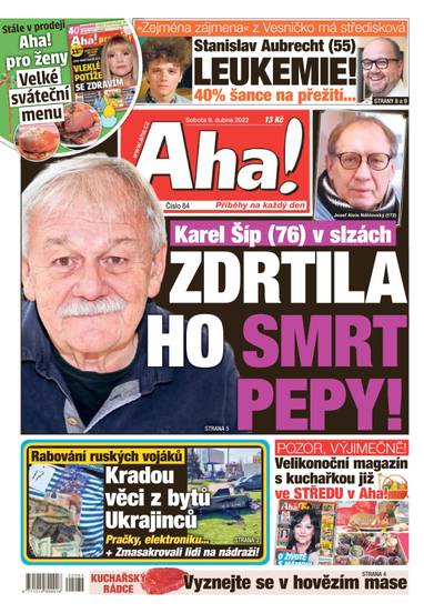 Aha! - 9.4.2022 - CZECH NEWS CENTER a. s.