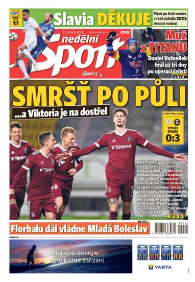 nedělní Sport - 15/2022 - CZECH NEWS CENTER a. s.
