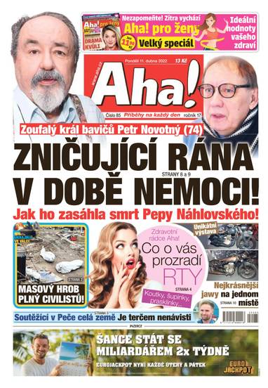 Aha! - 11.4.2022 - CZECH NEWS CENTER a. s.