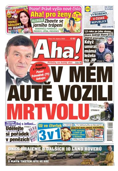 Aha! - 19.4.2022 - CZECH NEWS CENTER a. s.