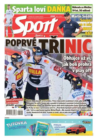 Sport - 20.4.2022 - CZECH NEWS CENTER a. s.