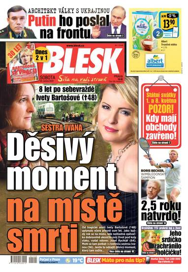 BLESK - 30.4.2022 - CZECH NEWS CENTER a. s.