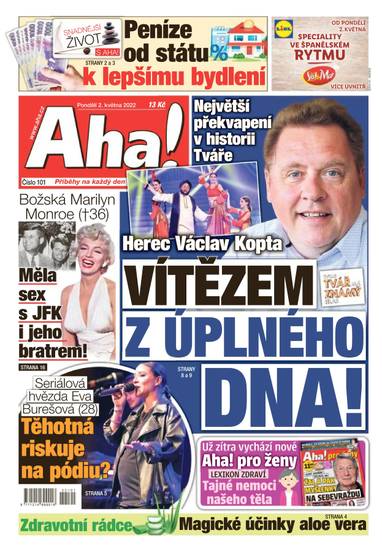 Aha! - 2.5.2022 - CZECH NEWS CENTER a. s.