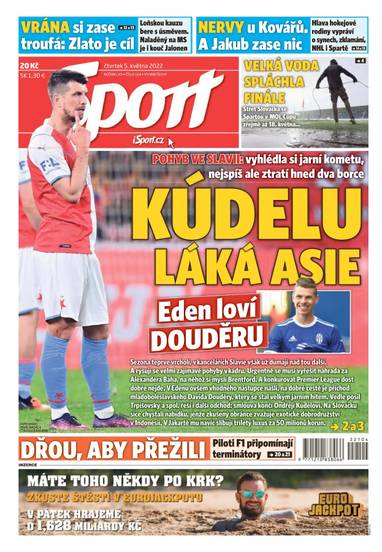 Sport - 5.5.2022 - CZECH NEWS CENTER a. s.
