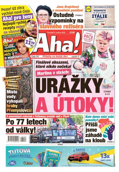 Aha! - 9.5.2022 - CZECH NEWS CENTER a. s.