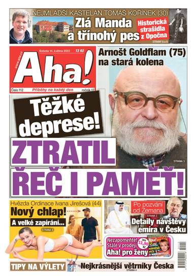 Aha! - 14.5.2022 - CZECH NEWS CENTER a. s.
