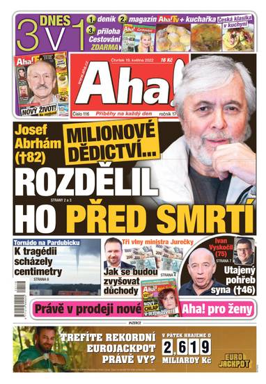 Aha! - 19.5.2022 - CZECH NEWS CENTER a. s.