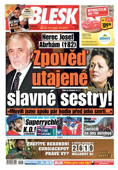 BLESK - 20.5.2022 - CZECH NEWS CENTER a. s.