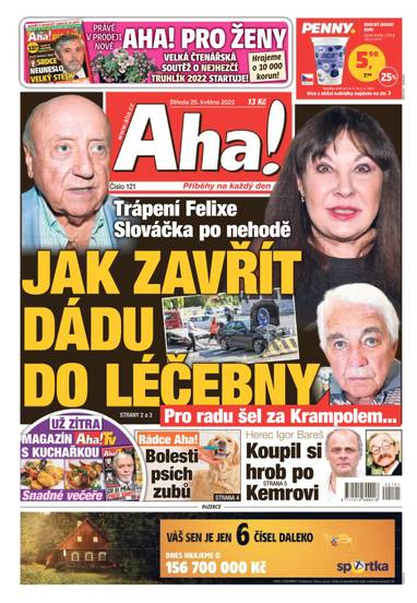 Aha! - 25.5.2022 - CZECH NEWS CENTER a. s.