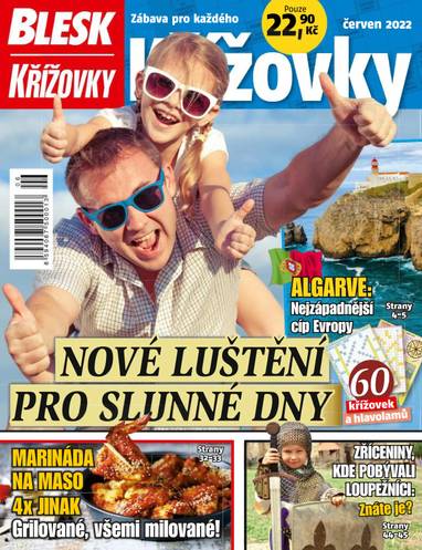 Časopis BLESK KŘÍŽOVKY - 6/2022 - CZECH NEWS CENTER a. s.
