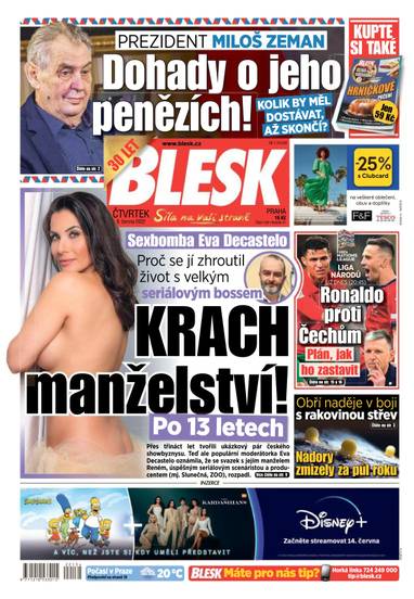 BLESK - 9.6.2022 - CZECH NEWS CENTER a. s.