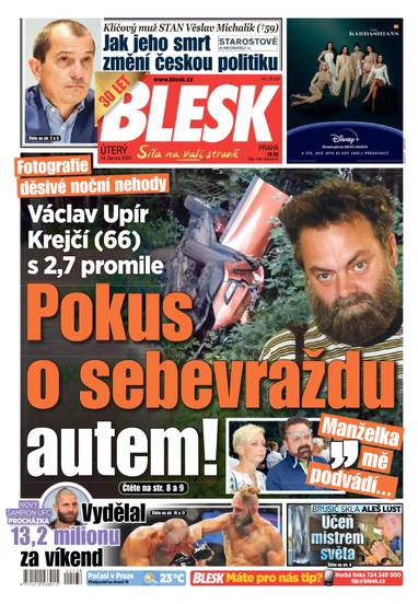 BLESK - 14.6.2022 - CZECH NEWS CENTER a. s.