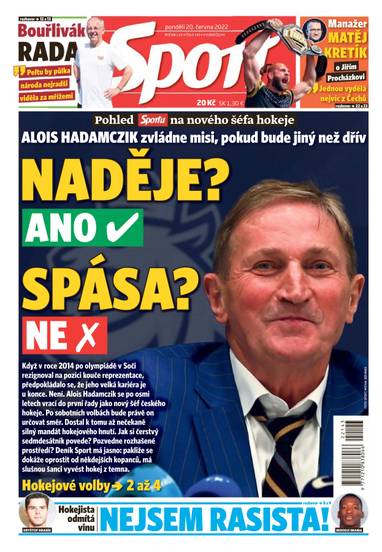 Sport - 20.6.2022 - CZECH NEWS CENTER a. s.