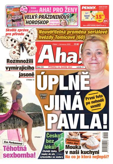 Aha! - 1.7.2022 - CZECH NEWS CENTER a. s.