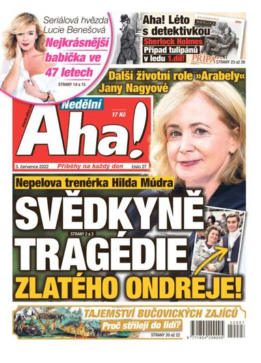 Nedělní Aha! - 27/2022 - CZECH NEWS CENTER a. s.