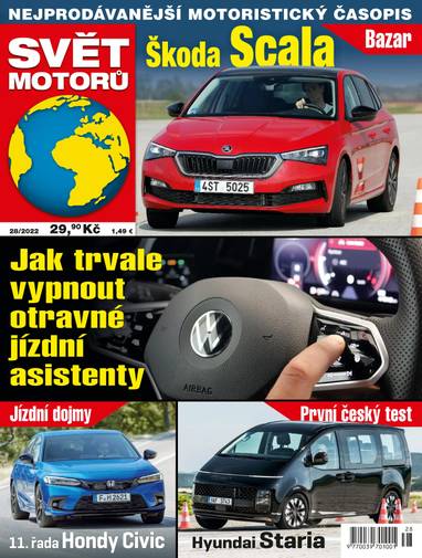 Časopis SVĚT MOTORŮ - 28/2022 - CZECH NEWS CENTER a. s.