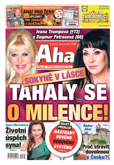 Aha! - 18.7.2022 - CZECH NEWS CENTER a. s.