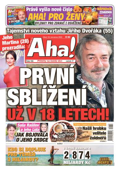 Aha! - 19.7.2022 - CZECH NEWS CENTER a. s.