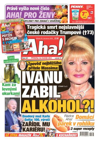 Aha! - 20.7.2022 - CZECH NEWS CENTER a. s.