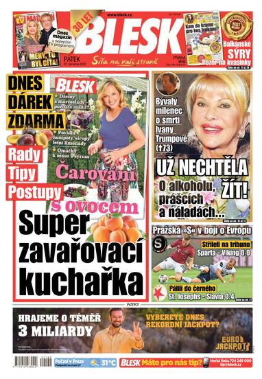 BLESK - 22.7.2022 - CZECH NEWS CENTER a. s.