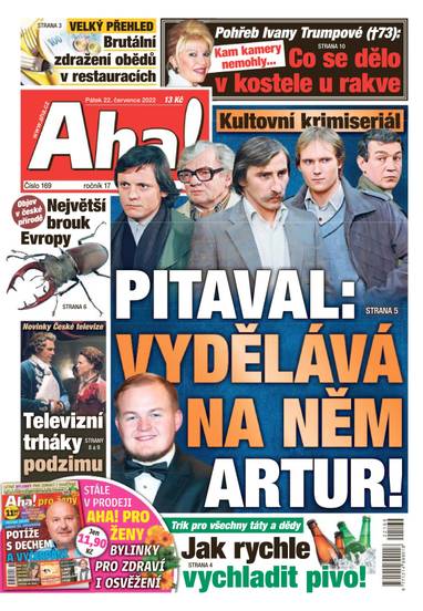 Aha! - 22.7.2022 - CZECH NEWS CENTER a. s.