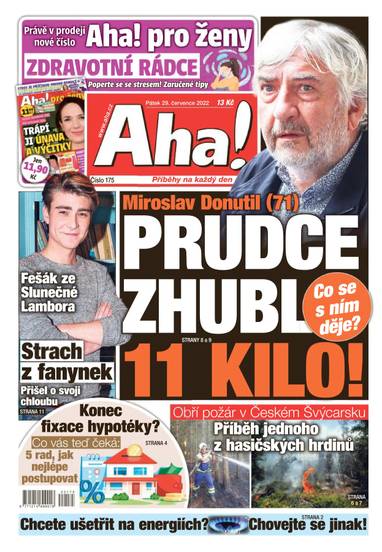 Aha! - 29.7.2022 - CZECH NEWS CENTER a. s.