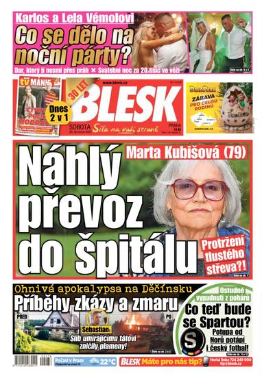 BLESK - 30.7.2022 - CZECH NEWS CENTER a. s.