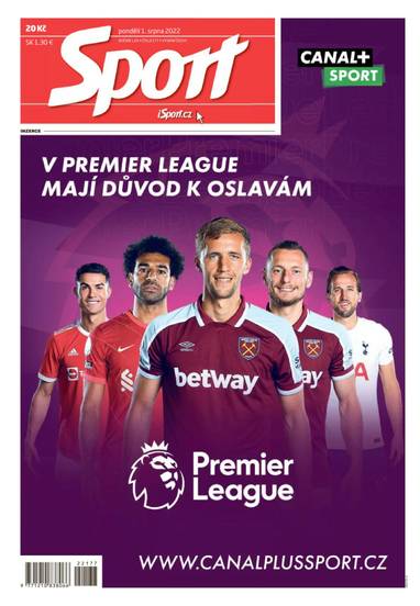 Sport - 1.8.2022 - CZECH NEWS CENTER a. s.