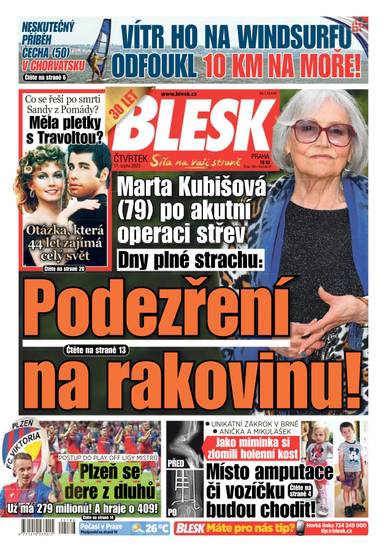 BLESK - 11.8.2022 - CZECH NEWS CENTER a. s.