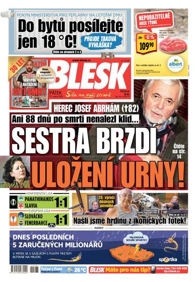 BLESK - 12.8.2022 - CZECH NEWS CENTER a. s.