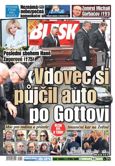 BLESK - 31.8.2022 - CZECH NEWS CENTER a. s.