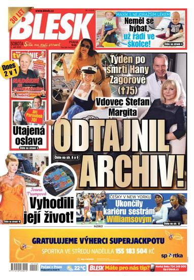 BLESK - 3.9.2022 - CZECH NEWS CENTER a. s.