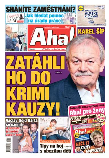 Aha! - 5.9.2022 - CZECH NEWS CENTER a. s.