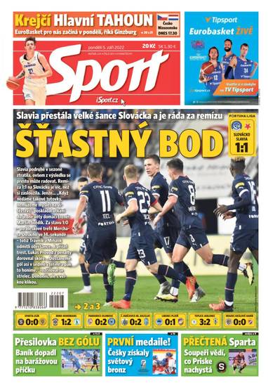 Sport - 5.9.2022 - CZECH NEWS CENTER a. s.