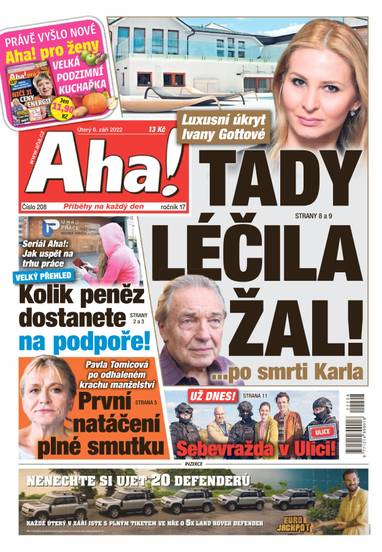 Aha! - 6.9.2022 - CZECH NEWS CENTER a. s.