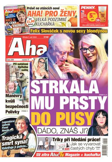 Aha! - 7.9.2022 - CZECH NEWS CENTER a. s.