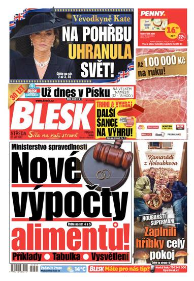 BLESK - 21.9.2022 - CZECH NEWS CENTER a. s.