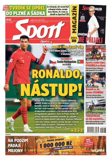 Sport - 23.9.2022 - CZECH NEWS CENTER a. s.