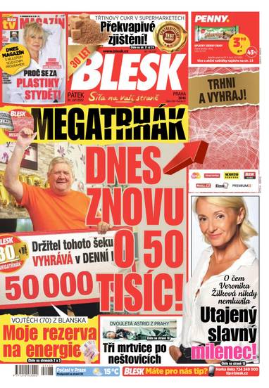 BLESK - 30.9.2022 - CZECH NEWS CENTER a. s.