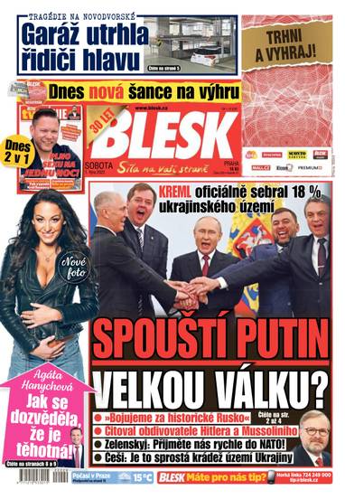 BLESK - 1.10.2022 - CZECH NEWS CENTER a. s.