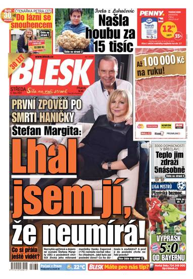 BLESK - 5.10.2022 - CZECH NEWS CENTER a. s.