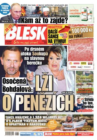 BLESK - 11.10.2022 - CZECH NEWS CENTER a. s.