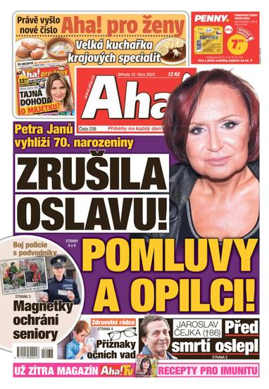 Aha! - 12.10.2022 - CZECH NEWS CENTER a. s.