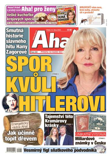 Aha! - 14.10.2022 - CZECH NEWS CENTER a. s.