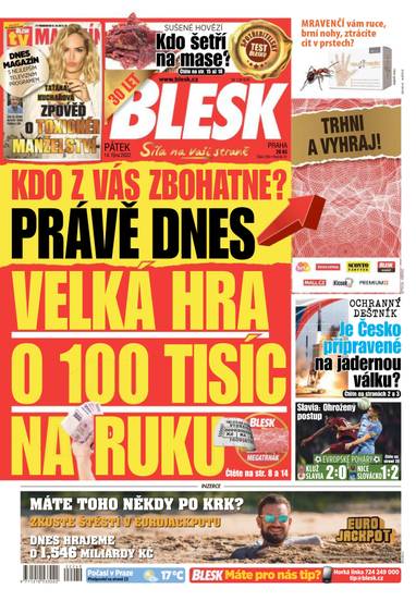 BLESK - 14.10.2022 - CZECH NEWS CENTER a. s.