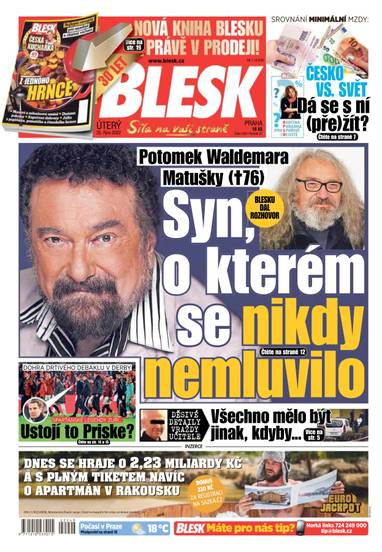 BLESK - 25.10.2022 - CZECH NEWS CENTER a. s.